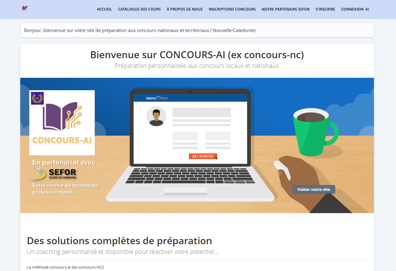 CONCOURS NC